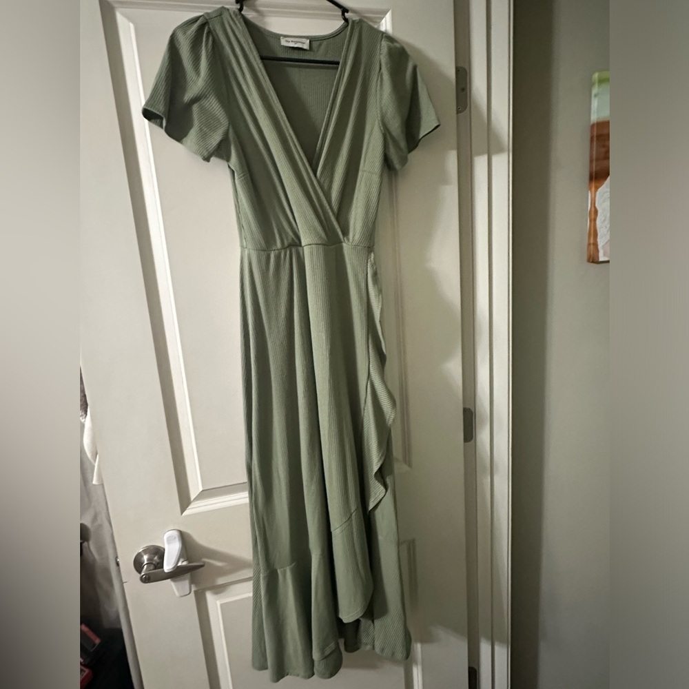 Women’s Size SP Maxi Front Wrap Dress